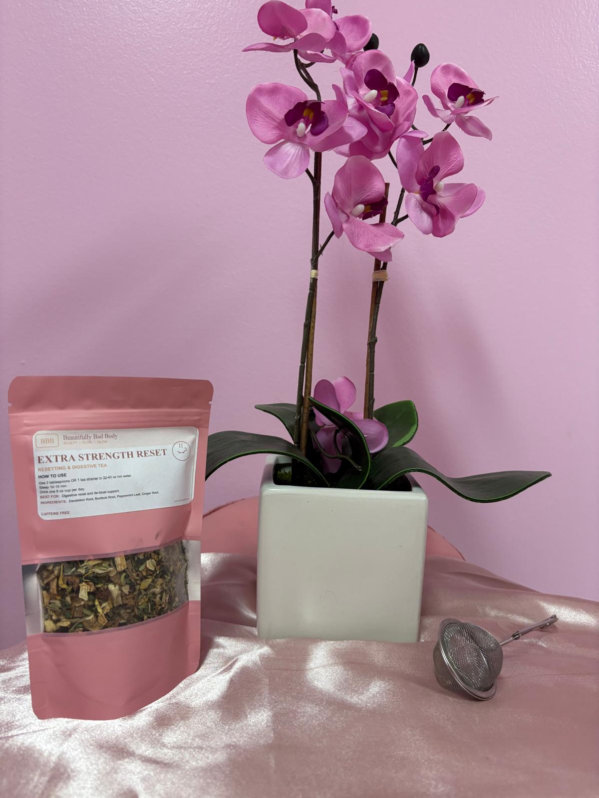 BBB Extra Strength Detox loose leaf tea pouch